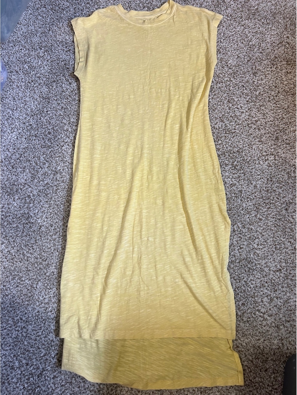 The Normal Brand Yellow Long Tshirt Dress
